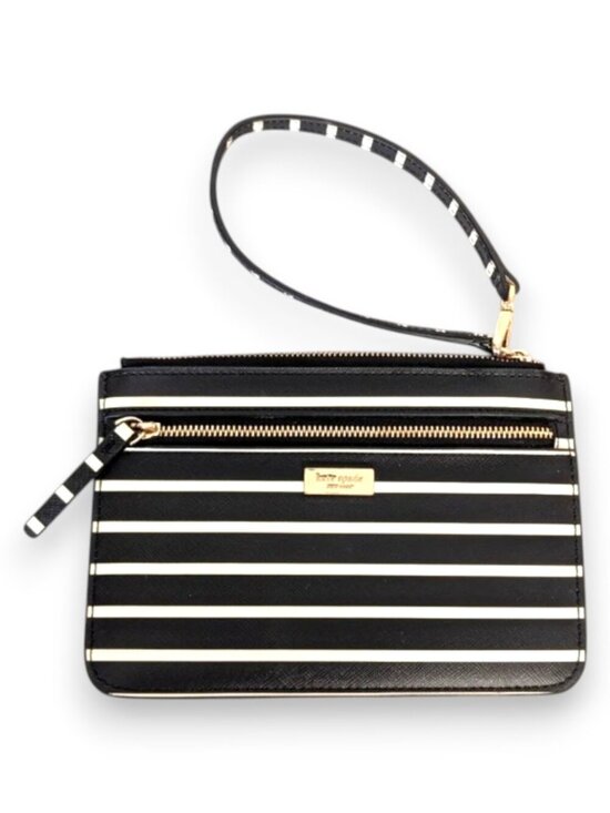 kate spade Handbags - Kate Spade Shore Street Sailing Striped Tinie Wristlet EUC